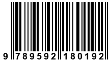Código de Barras de '.9789592180192.'