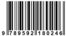 Código de Barras de '.9789592180246.'