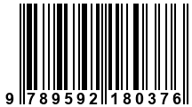 Código de Barras de '.9789592180376.'