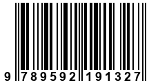 Código de Barras de '.9789592191327.'