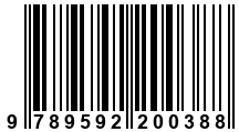 Código de Barras de '.9789592200388.'