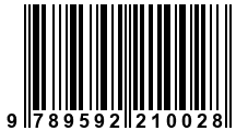 Código de Barras de '.9789592210028.'