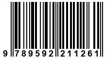 Código de Barras de '.9789592211261.'