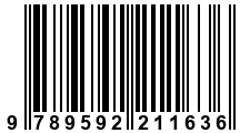 Código de Barras de '.9789592211636.'