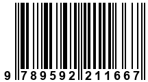 Código de Barras de '.9789592211667.'