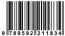Código de Barras de '.9789592211834.'