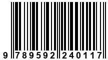 Código de Barras de '.9789592240117.'