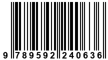 Código de Barras de '.9789592240636.'