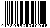 Código de Barras de '.9789592340046.'