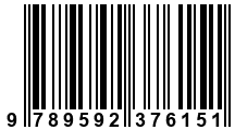 Código de Barras de '.9789592376151.'