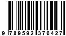 Código de Barras de '.9789592376427.'