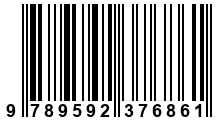 Código de Barras de '.9789592376861.'