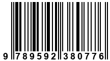 Código de Barras de '.9789592380776.'
