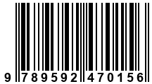 Código de Barras de '.9789592470156.'