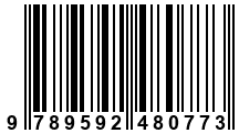 Código de Barras de '.9789592480773.'