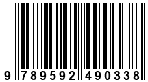 Código de Barras de '.9789592490338.'