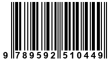 Código de Barras de '.9789592510449.'