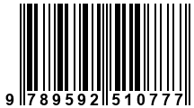 Código de Barras de '.9789592510777.'