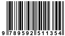 Código de Barras de '.9789592511354.'