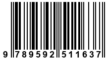 Código de Barras de '.9789592511637.'