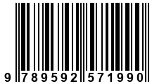 Código de Barras de '.9789592571990.'