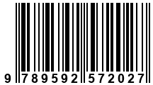 Código de Barras de '.9789592572027.'