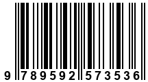 Código de Barras de '.9789592573536.'