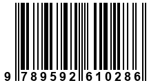 Código de Barras de '.9789592610286.'