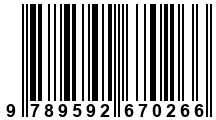Código de Barras de '.9789592670266.'