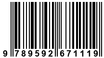 Código de Barras de '.9789592671119.'