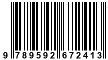 Código de Barras de '.9789592672413.'