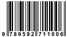 Código de Barras de '.9789592711006.'