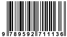 Código de Barras de '.9789592711136.'