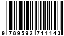 Código de Barras de '.9789592711143.'