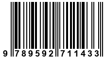 Código de Barras de '.9789592711433.'