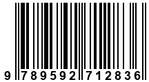 Código de Barras de '.9789592712836.'