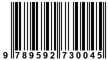 Código de Barras de '.9789592730045.'