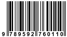 Código de Barras de '.9789592760110.'