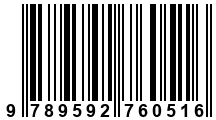 Código de Barras de '.9789592760516.'