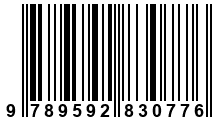 Código de Barras de '.9789592830776.'