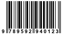 Código de Barras de '.9789592940123.'