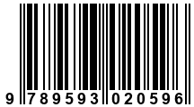 Código de Barras de '.9789593020596.'