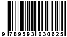 Código de Barras de '.9789593030625.'