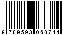 Código de Barras de '.9789593060714.'