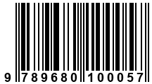 Código de Barras de '.9789680100057.'
