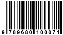 Código de Barras de '.9789680100071.'