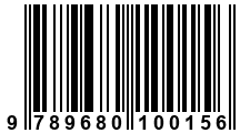 Código de Barras de '.9789680100156.'