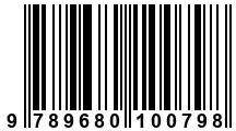 Código de Barras de '.9789680100798.'