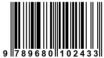 Código de Barras de '.9789680102433.'