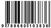 Código de Barras de '.9789680103836.'